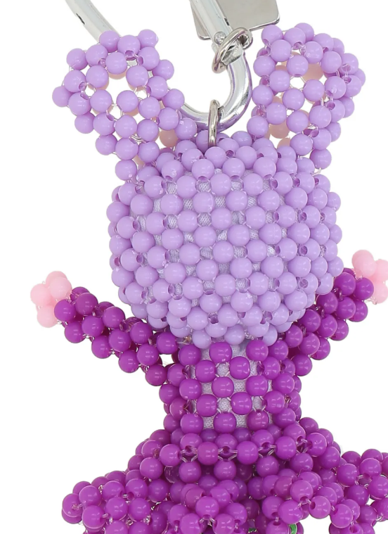 Portachiavi con perline coniglio Sad Jerboa in multicolore Chopova lowena - donna 
