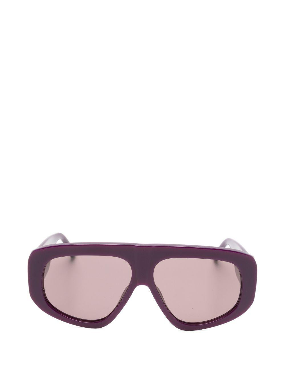 Occhiali da sole Linda Farrow Milano in viola The attico x linda farrow - donna 
