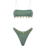 Bikini Lumiere echarm in verde acqua 
