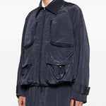 Giacca bomber cargo in blu Feng Chen Wang - uomo 