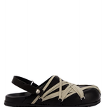 Mules megalace in nero Rick Owens - uomo 