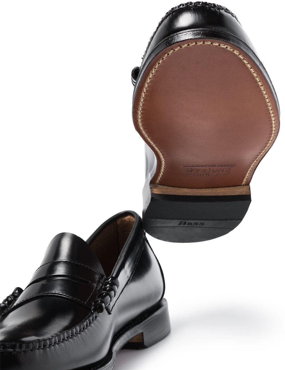 Mocassini Weejuns Larson in nero Gh bass - uomo 