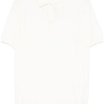Polo in cotone in bianco Caruso - uomo 