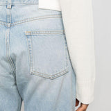 Jeans dritti Wular a vita alta in blu - donna 