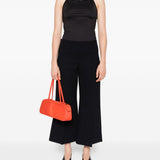Pantaloni in seta nero Khaite - donna 