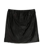 Shorts con coulisse in vita in nero Rick owens drkshdw - donna 