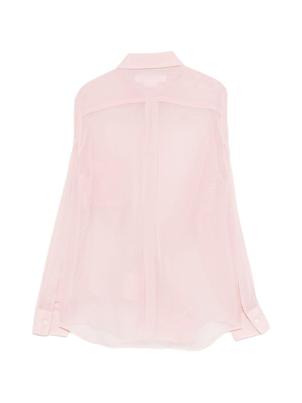 Blusa con maniche annodate in rosa Comme des garcons comme des garcons - donna 
