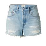 Shorts in denim 501 in celeste Levi's - donna 
