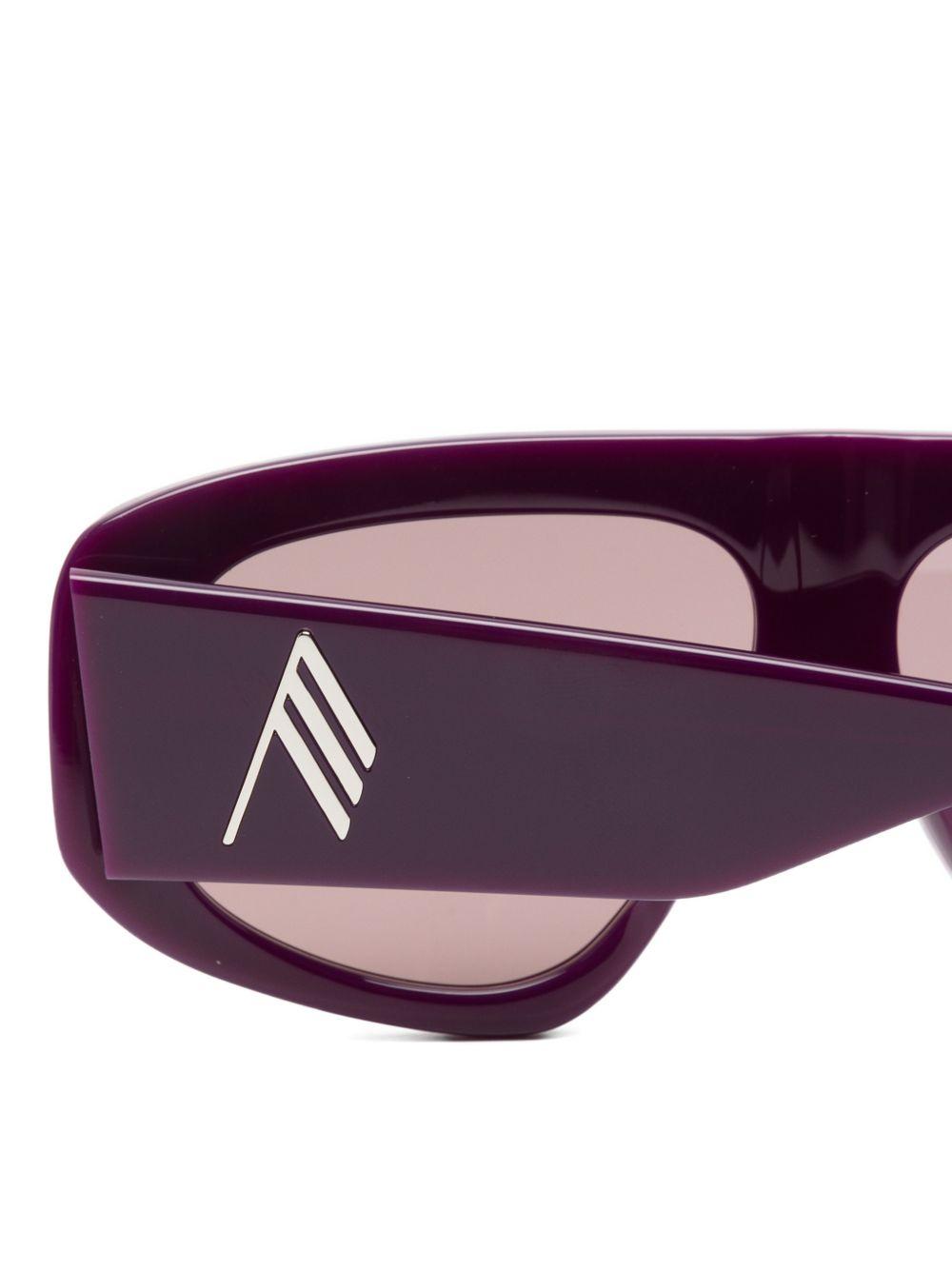 Occhiali da sole Linda Farrow Milano in viola The attico x linda farrow - donna 