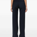 Pantaloni a gamba dritta in blu Alessandra rich - donna 
