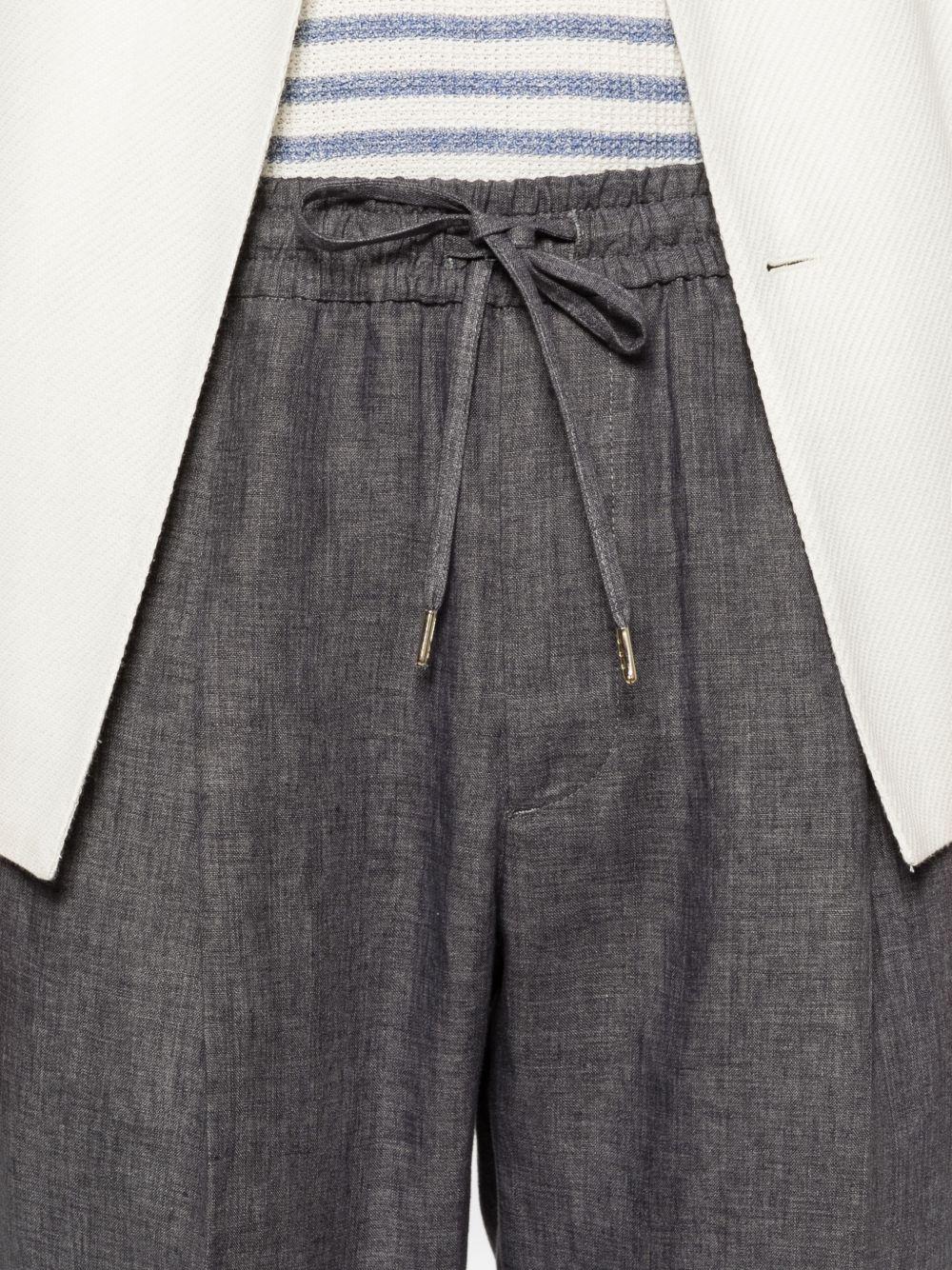 Pantaloni con coulisse in grigio Briglia 1949 - uomo 