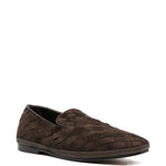 Mocassini intrecciati in marrone Henderson baracco - uomo 