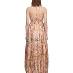Abito maxi Roselight con stampa floreale 
