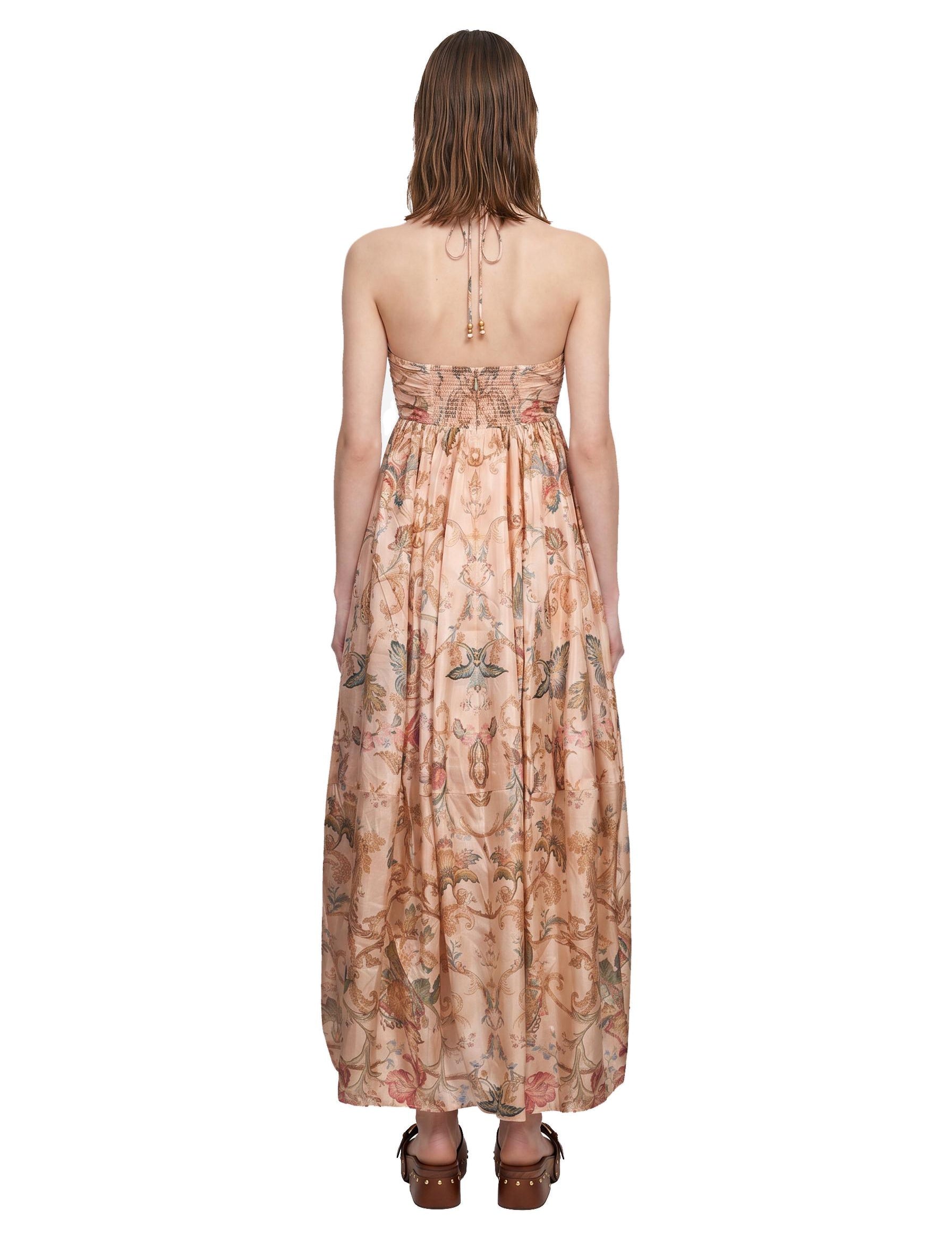Abito maxi Roselight con stampa floreale 