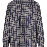 Camicia a fantasia disco in blu Maxmara - donna 