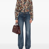 Jeans dritti Danielle in blu Khaite - donna 