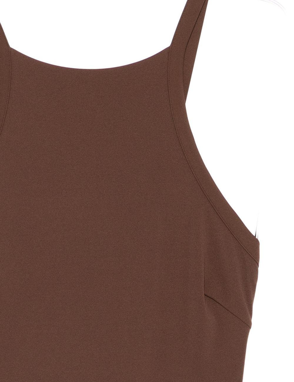 Costume da bagno con dettagli applicati in marrone Blazé milano - donna 