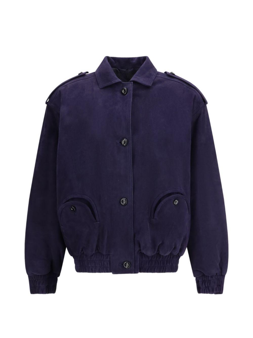 Bomber Charlie con spalline in blu BLAZÉ MILANO - donna 
