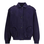 Bomber Charlie con spalline in blu BLAZÉ MILANO - donna 