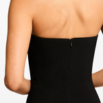 Abito lungo Lust con scollo a cuore in nero Jenny packham - donna 