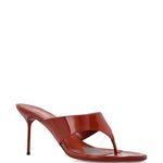Mules Lidia in pelle verniciata in rosso Paris texas - donna 