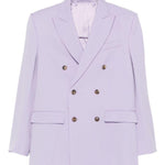 Blazer doppiopetto in lilla Wardrobe.Nyc - donna 