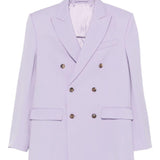 Blazer doppiopetto in lilla Wardrobe.Nyc - donna 