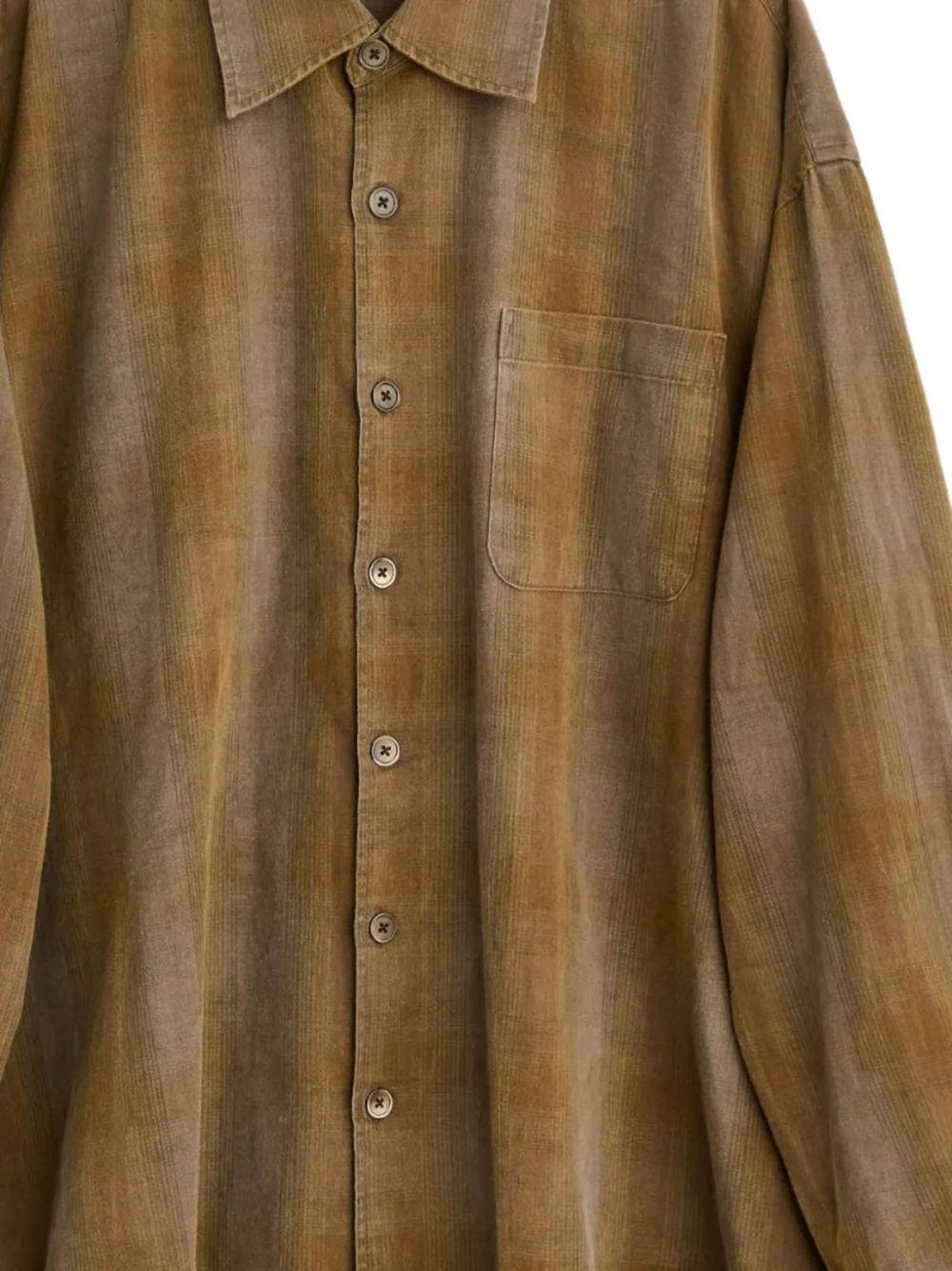 Camicia Borrowed a quadri multicolor Our Legacy  - uomo 