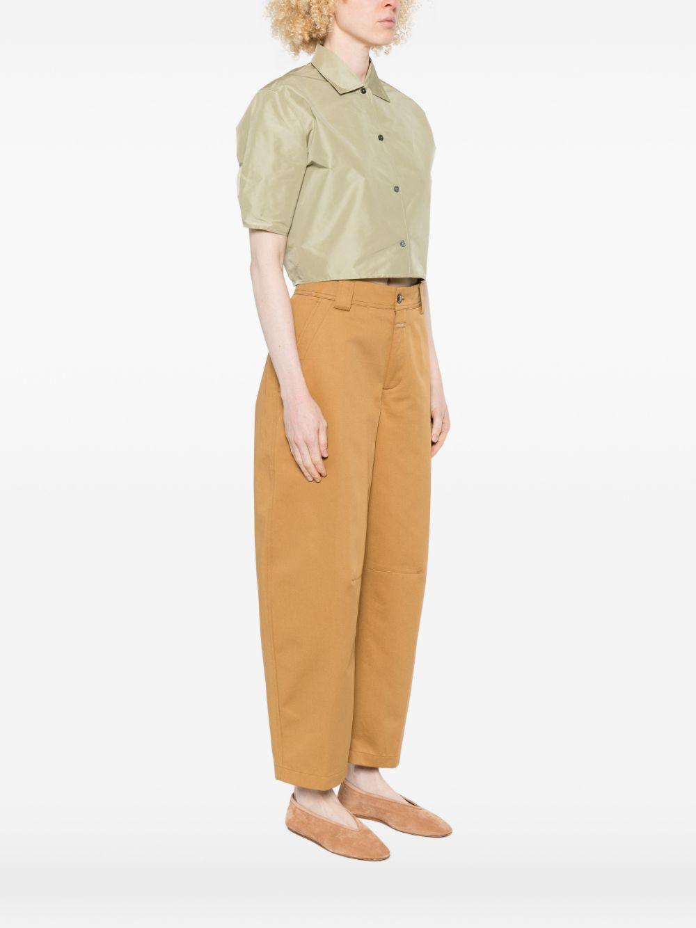 Camicia cropped 151 in avorio jil sander - donna 