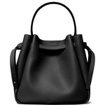 Borsa a mano romy in nero tory burch - donna 