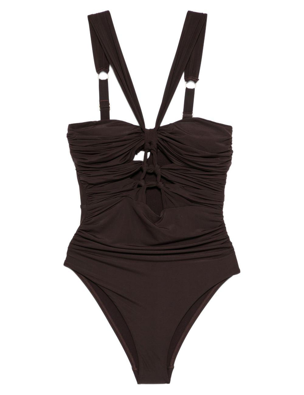 Costume con dettagli cut-out daylight in nero Zimmermann - donna 