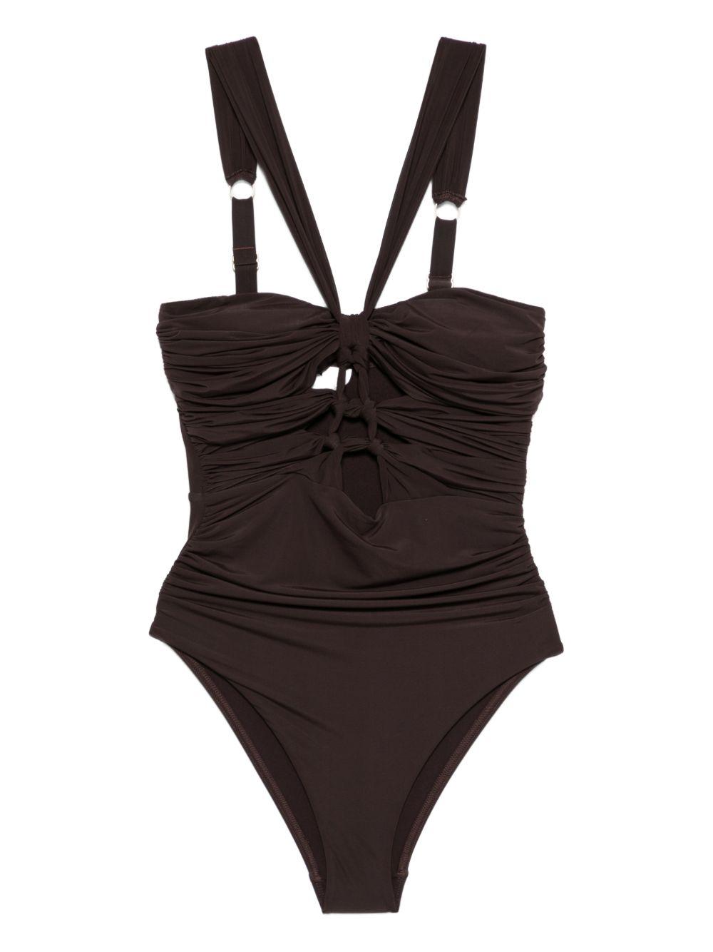 Costume con dettagli cut-out daylight in nero Zimmermann - donna 