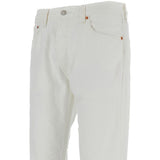 Jeans con bottoni in bianco Levi's - uomo 