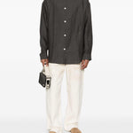 Camicia Pastro in grigio scuro Jacquemus - uomo 