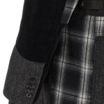 Cappotto patchwork Filson in nero  Junya Watanabe - uomo 