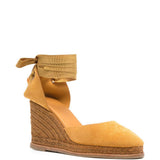 Espadrillas con zeppa in marrone Castañer - donna 