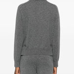 Maglione a collo alto in grigio Gotha - donna 