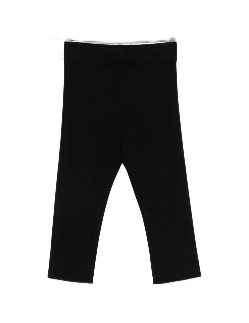 Pantaloni capri a coste in nero Magda butrym - donna 