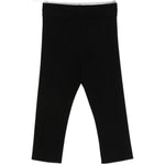 Pantaloni capri a coste in nero Magda butrym - donna 