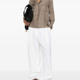 Camicia monogram Disco in marrone maxmara - donna 