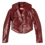 Minigonna O-Hara con logo in bordeaux Diesel - donna 