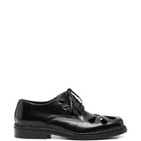 Derby con lacci in nero Simone rocha - uomo 
