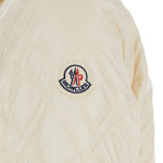 Giacca-camicia con design trapuntato in crema Moncler - donna 