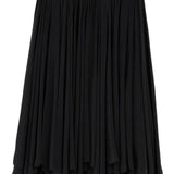 Gonna midi Corolla svasata in nero AMI PARIS - DONNA 