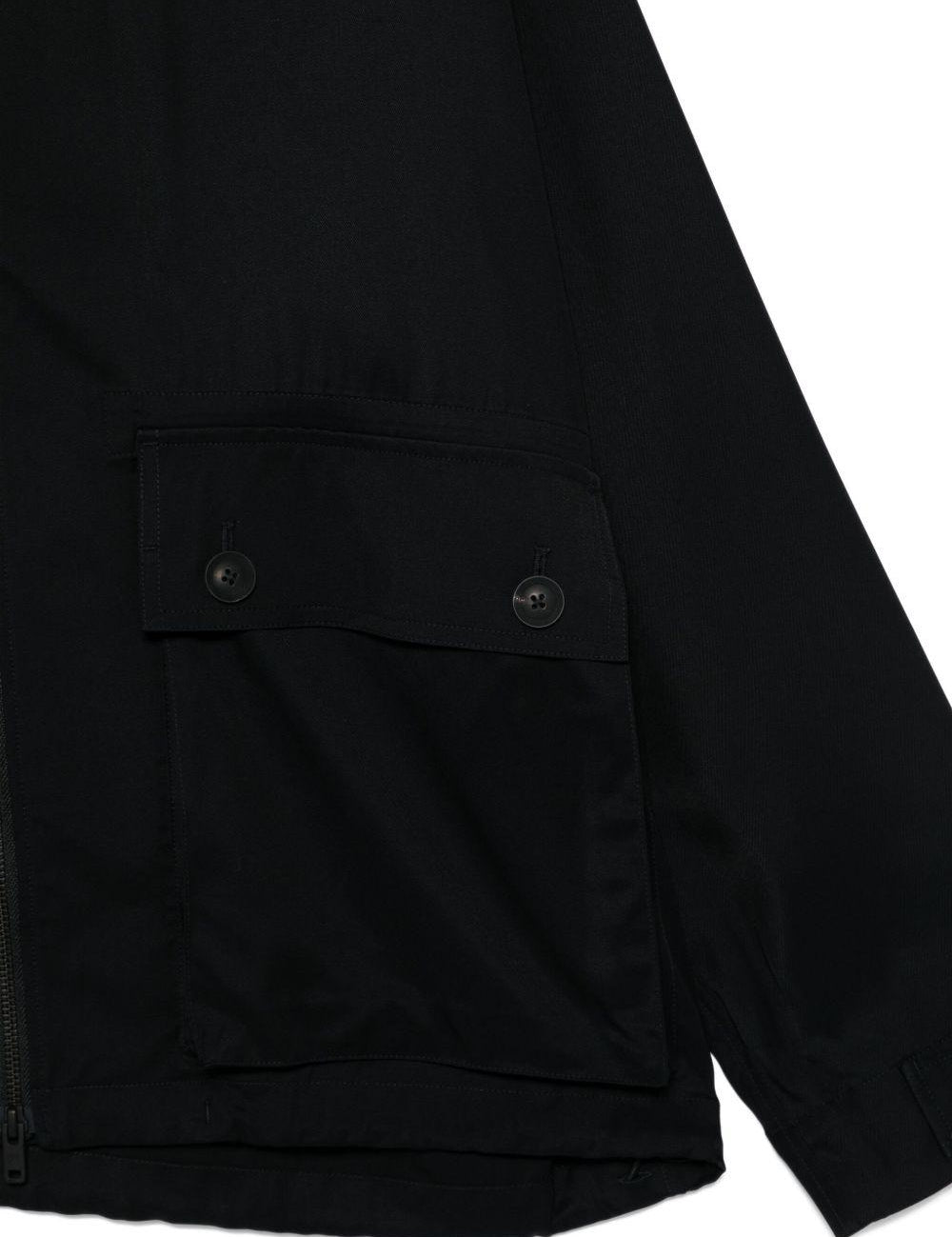 Giacca con zip in nero Y-3 - uomo 