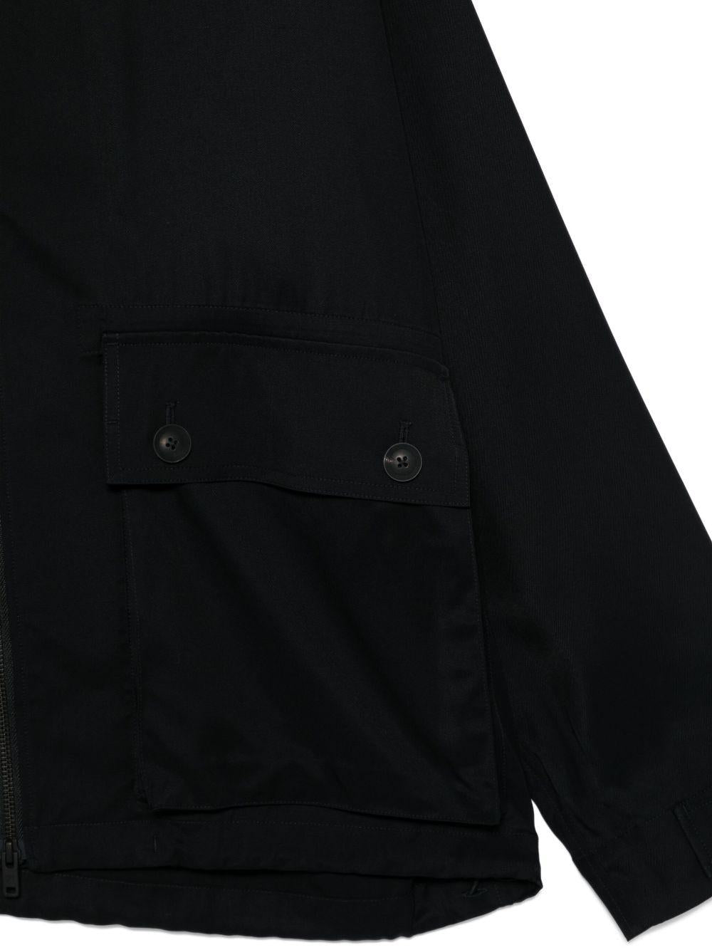 Giacca con zip in nero Y-3 - uomo 