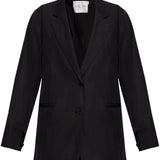 Giacca monopetto in nero - donna 