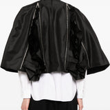 Giacca crop con zip in nero Comme des garcons homme plus - uomo 
