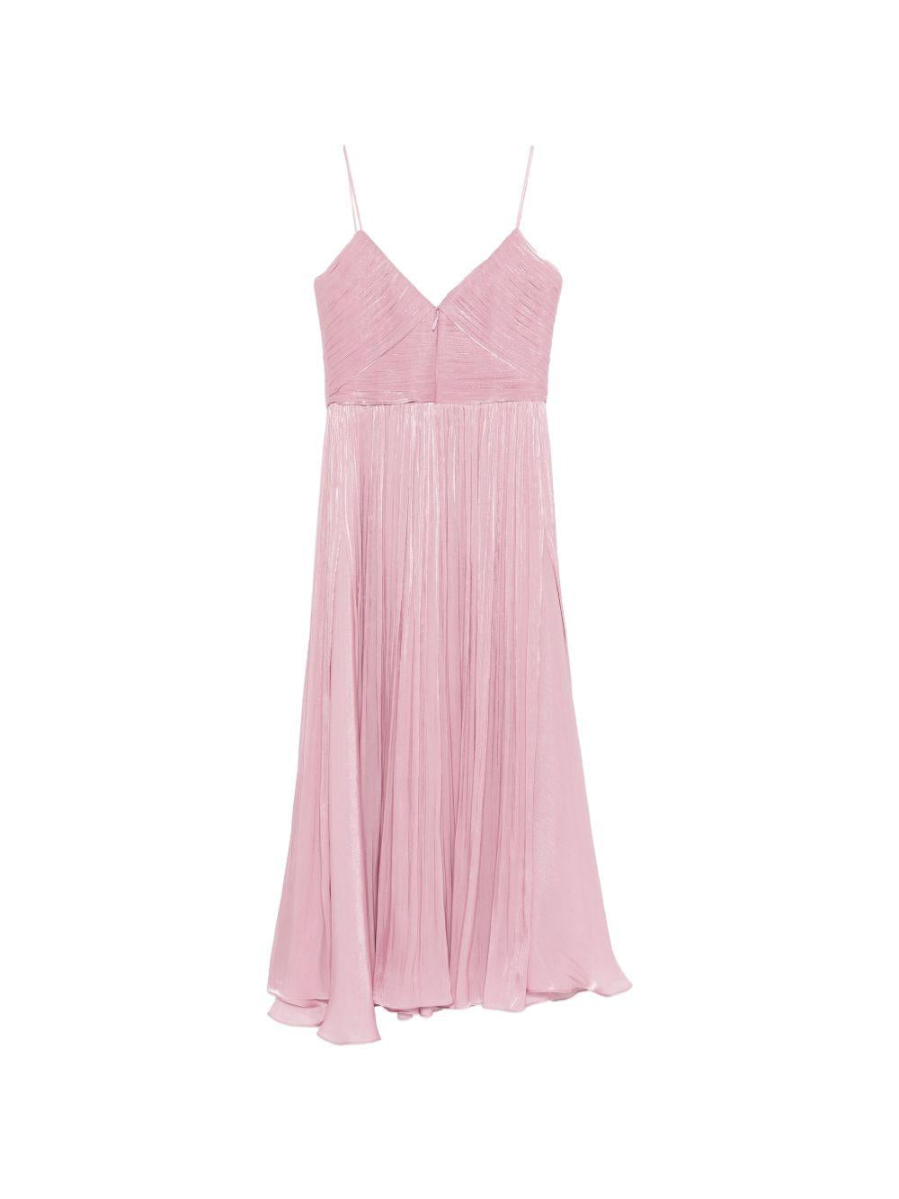Abito maxi plisettato in lilla Costarellos - donna 