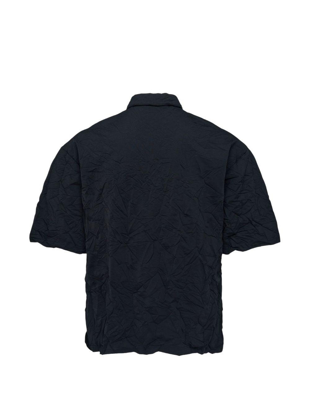Polo a maniche corte in nero Comme des garcons homme - uomo 
